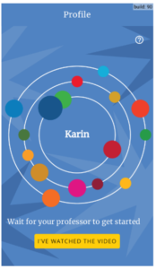 Figure 1. Screen shot of Game Utrecht 2040